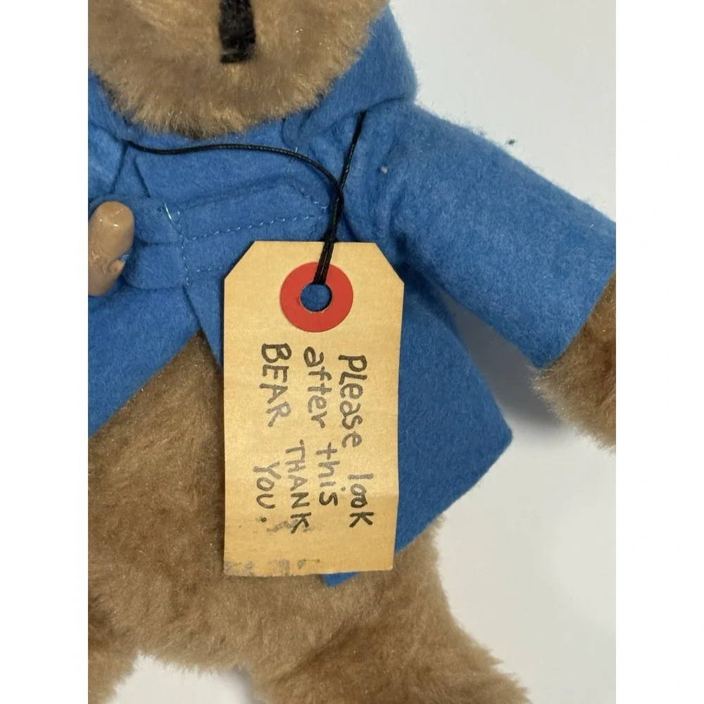 Vintage Paddington Bear Plush  1975 10